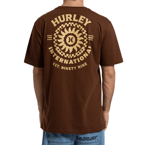 Camiseta Masculina Hurley Empire MARROM-HYTS010909- -1-